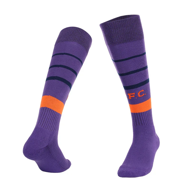 Soccer Socks Football Thick Warm Knee High Train Long Stocking Sports Kid Adult |