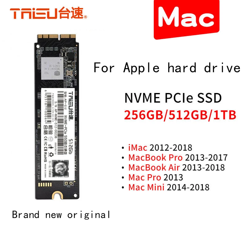 Taisu 256G/512G/ТБ m.2 NVMe жесткий диск SSD высокоскоростной ПК для APPLE macbook Ноутбук