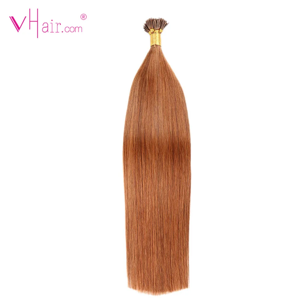 VHair я наконечник палки натуральные человеческие волосы для наращивания на
