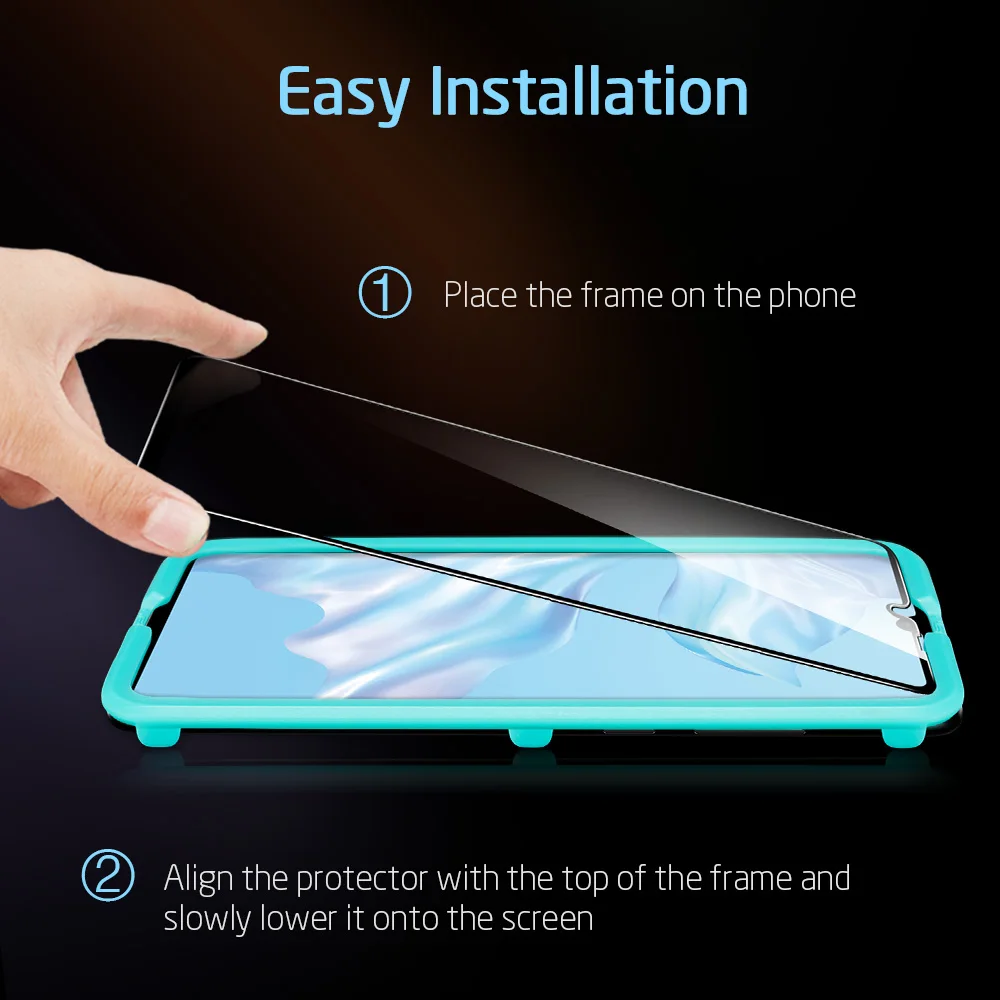 ESR Screen Protector for Huawei Mate30 Mate20 Mate10 Pro V20 V30 pro for Huawei P40 P30 P20 Pro P10 Tempered Glass Anti Blue-ray
