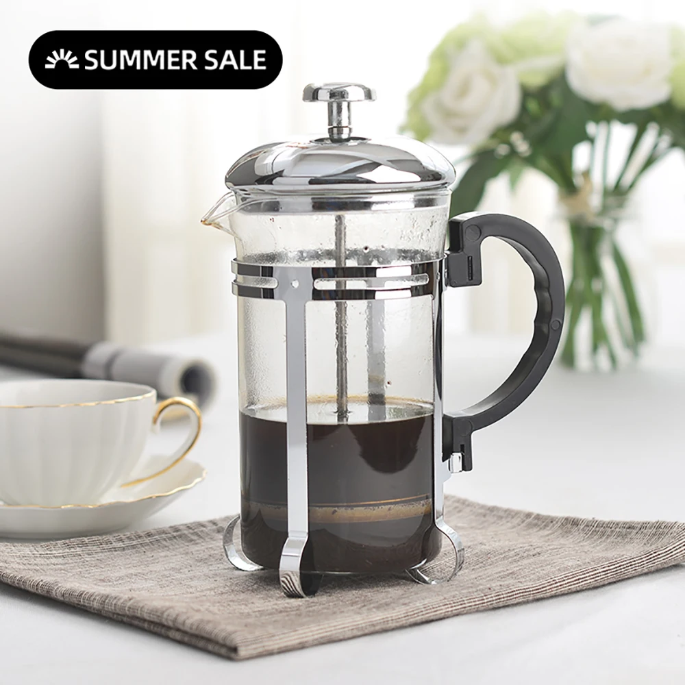 

350/600/1000ml Coffee Tea Pot Manual French Presses Pot Coffee Maker Filter Pot Cafetera Expreso Percolator Tool Tea Filter Cup