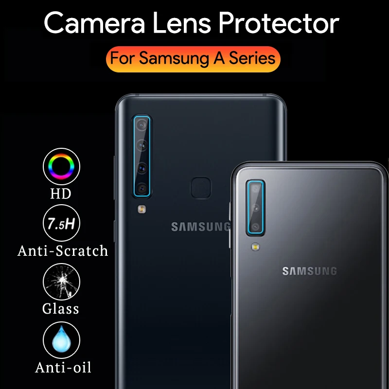 2 шт! Защитное стекло для объектива камеры Samsung Galaxy A50 S8 S9 A7 2018 S10 Plus A70 | Мобильные