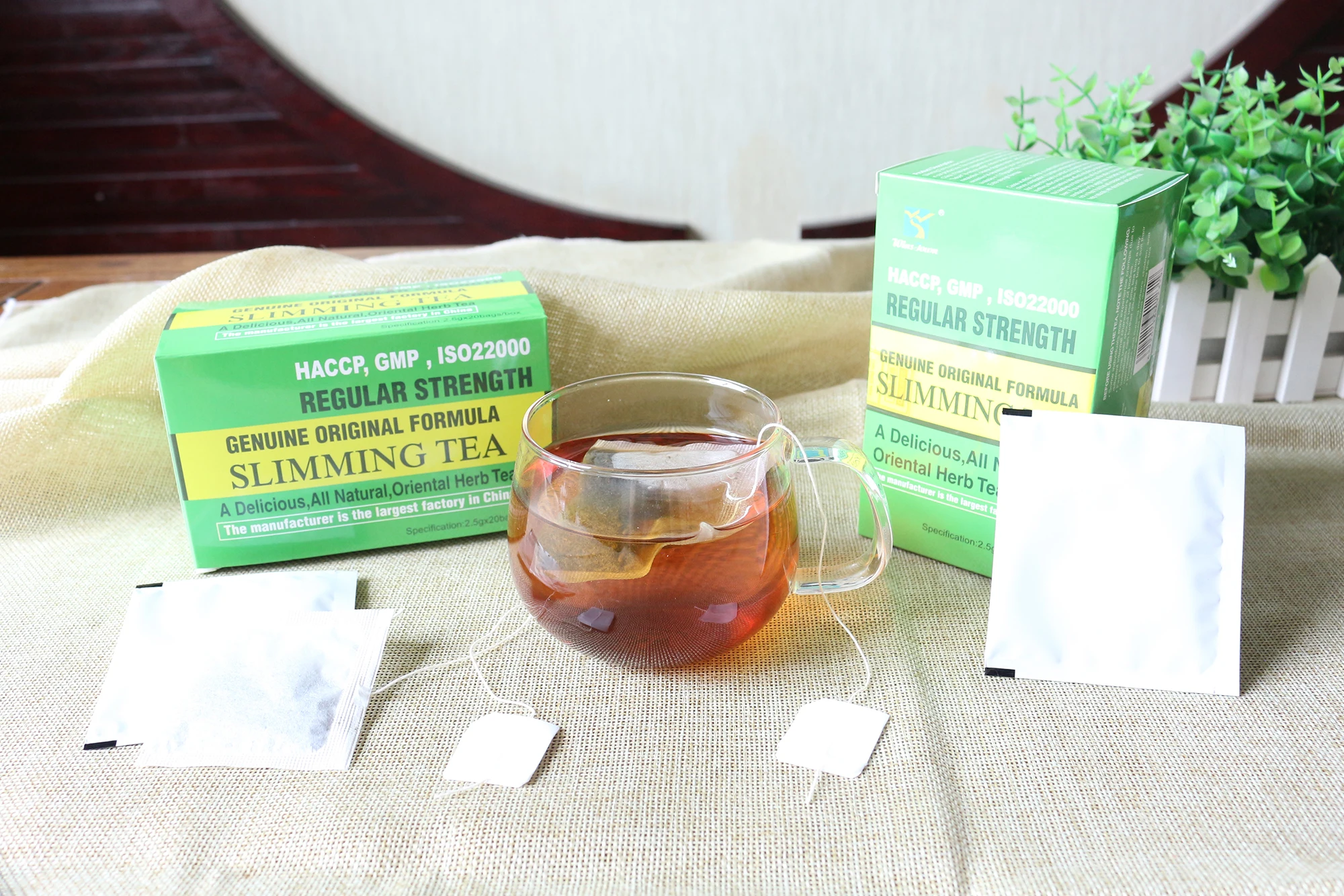 

Slimming tea green slim tea Flat tummy tea