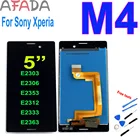 ЖК-дисплей 5,0 дюйма для Sony Xperia M4 Aqua, дигитайзер сенсорного экрана E2303 E2306 E2353 E2312 E2333 E2363 для SONY M4 LCD