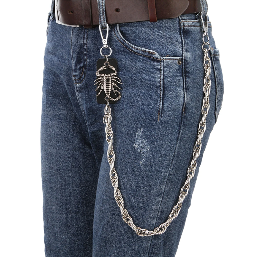 Мужской Металлический Брелок В Стиле Хип хоп панк|Брелоки| |