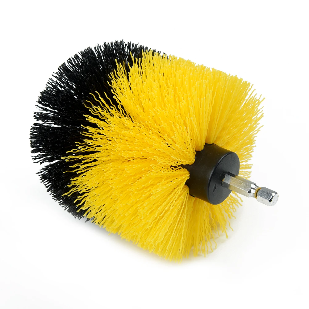 4 шт. набор Scrubber электрическая дрель Чистящая вращающаяся щетка для ванной