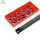 1 шт. SNR0014M16 SNR0016Q16 SNR0020R16 SNR0025S16 резьбонарезной стержень 10 шт. 16IR 0,5 1,75 3,5 ISO BMA карбидные вставки