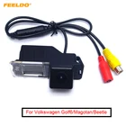 Автомобильная камера заднего вида, FEELDO, 1 комплект, для автомобилей Volkswagen Golf6MagotanBeetleSCIROCCOBORAPOLOPASSAT B7 # FD-4828