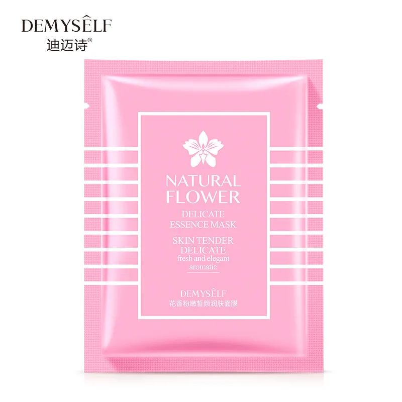 Экстракт цветков розы маска на лицо в Корейском стиле Тканевая 1 шт. для лица