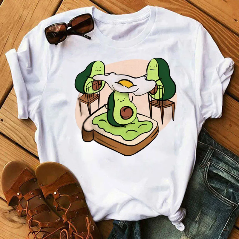 

Female Harajuku Short Sleeve Tops T-shirt Clothing Femme Fashion Women T Shirt Vegan T-shirt Cartoon Animal Printed Tee Shirts