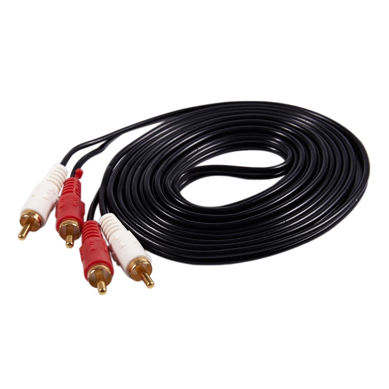 3 м/10ft 2 RCA мужчина к Мужской Двойной Стерео AV аудио видео кабель|Кабели HDMI| |