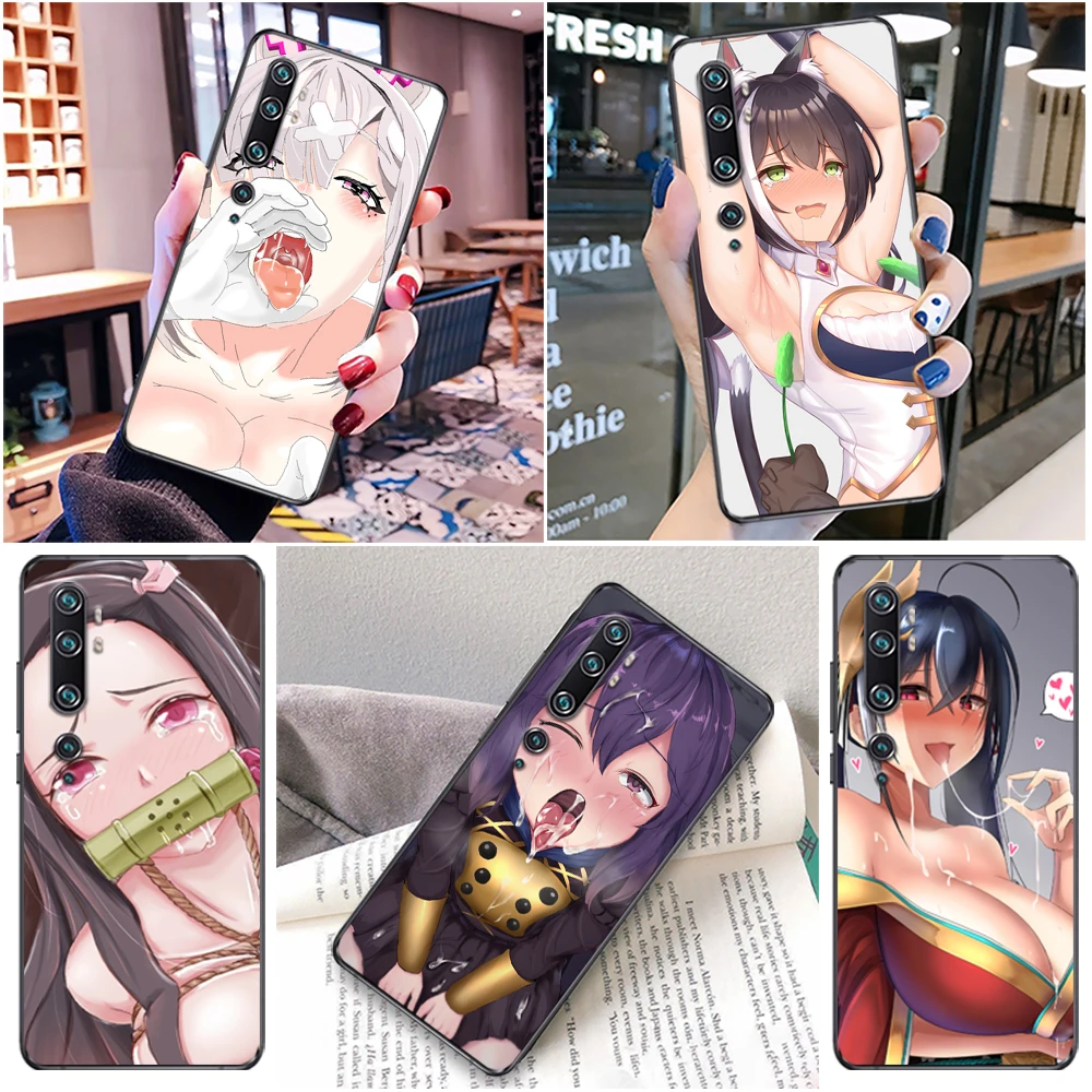 

Seductive Sexy Phone Case For Xiaomi Mi CC9 Pro CC9e 11 10 10S Lite Pro Ultra Note 10 Pro Soft TPU Cases Back Cover Carcasa