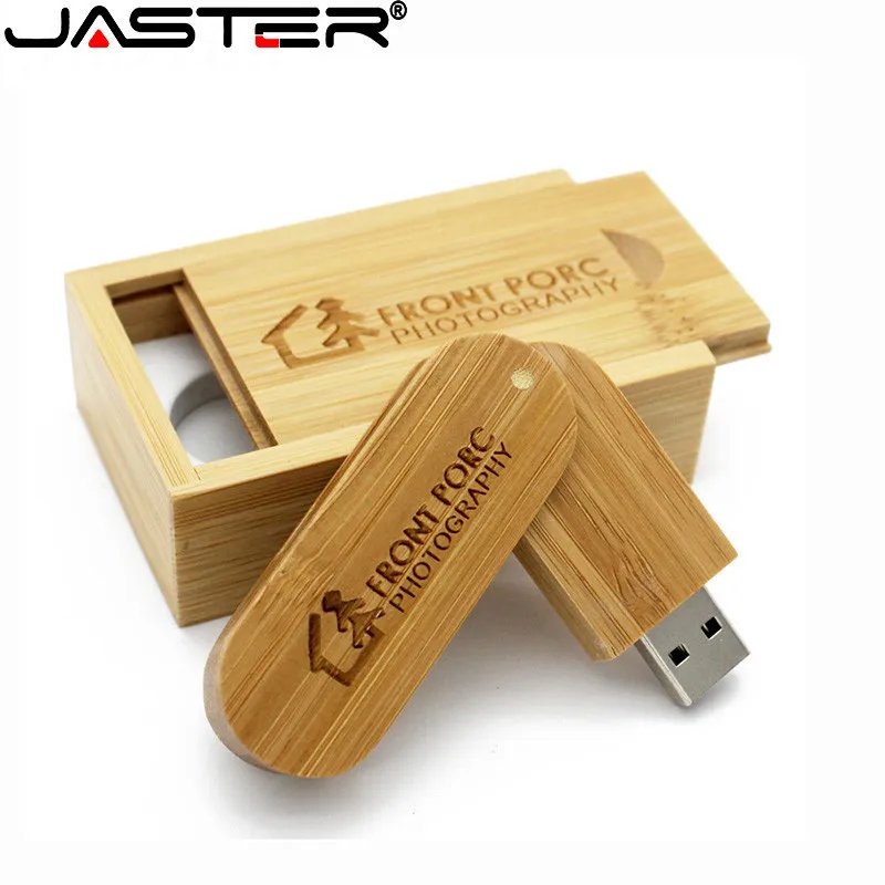 Корабль (свободный изготовленный на заказ логотип) деревянный USB флеш накопитель