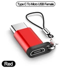 Переходник OTG Type C USB 3,0 для планшета XiaomiHuaweiHTCOneplusLG, адаптер USB Type C на кабель Micro USB, конвертер