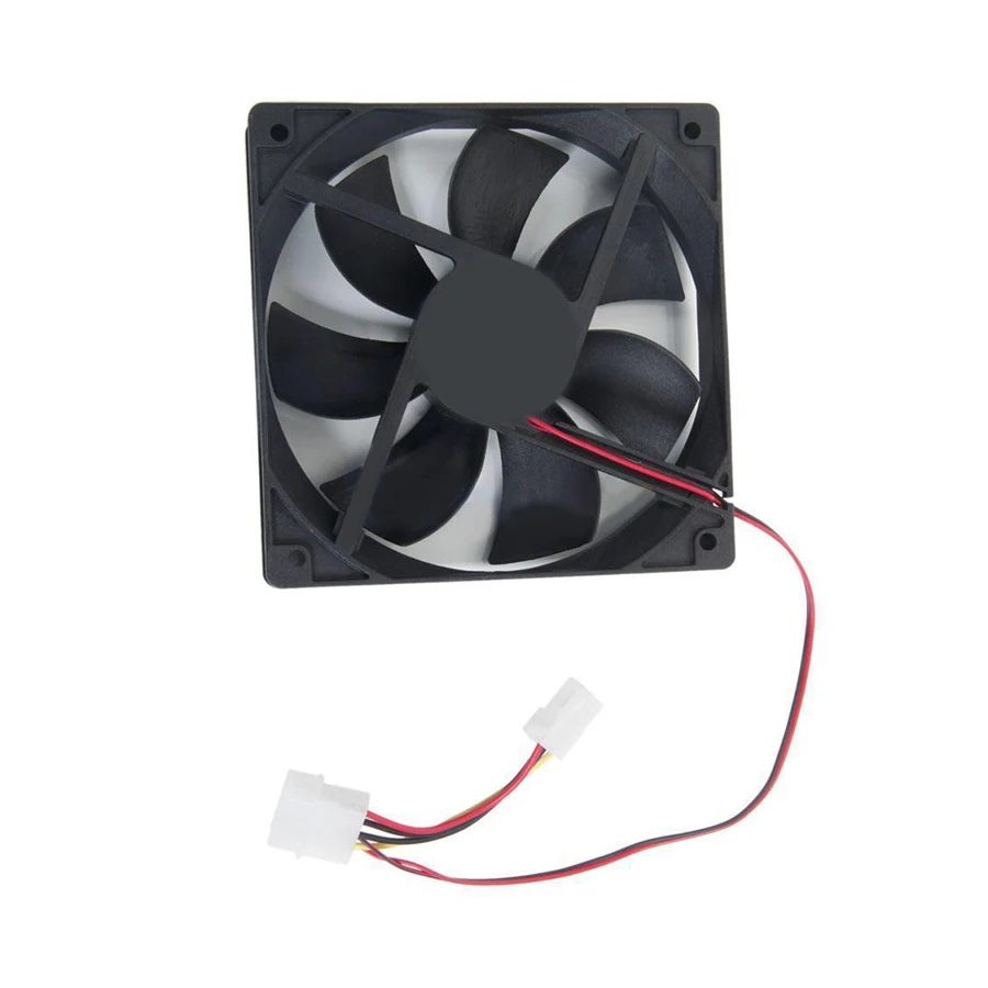 Новый вентилятор постоянного тока для настольного ПК 4 контакта 120 мм охлаждающий