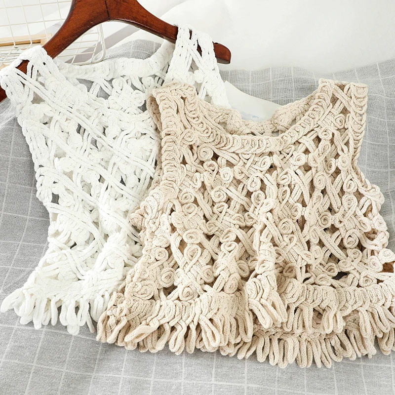 Летняя женская футболка с вырезами без рукавов 2020 | Женская одежда