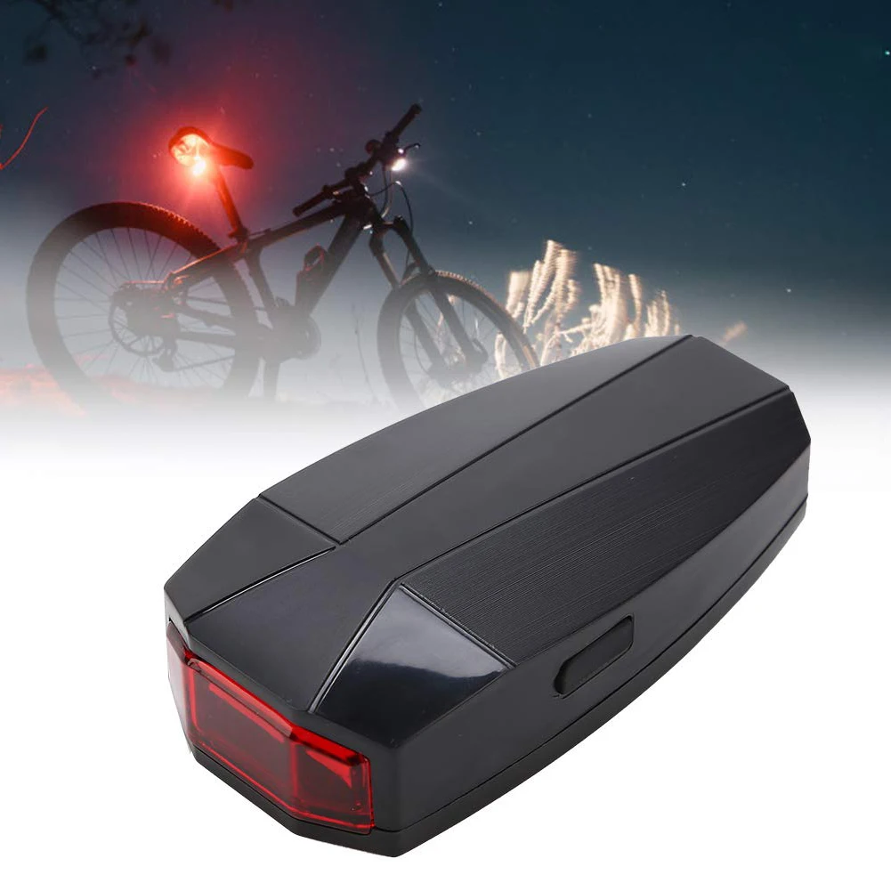 Светодиодный USB Перезаряжаемые задняя подсветка на велосипед светильник