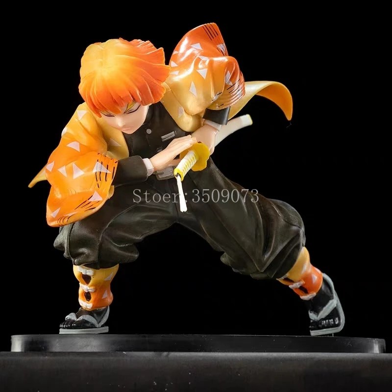 

Kimetsu no Yaiba Anime Figure Agatsuma Zenitsu Breath of Thunder Action Figure Demon Slayer Figuarts ZERO Figurine Doll Gift
