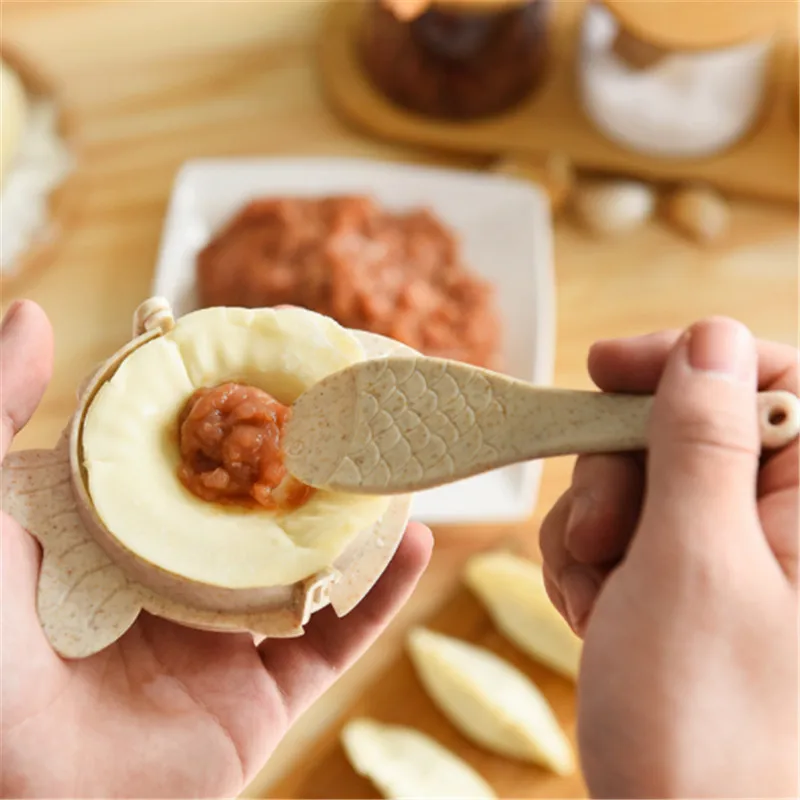 1 Набор Инструменты для изготовления пельменей из пшеничной соломы Jiaozi Обрезка