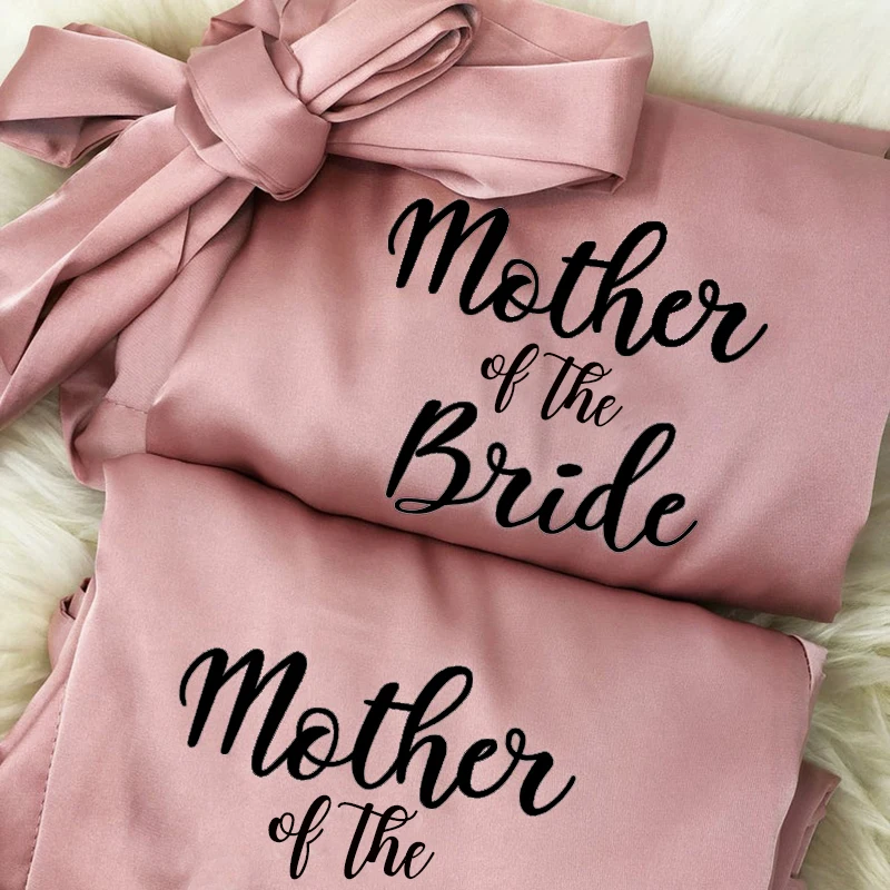 Женская свадебная Пижама-кимоно Свадебный халат подружка невесты матрон