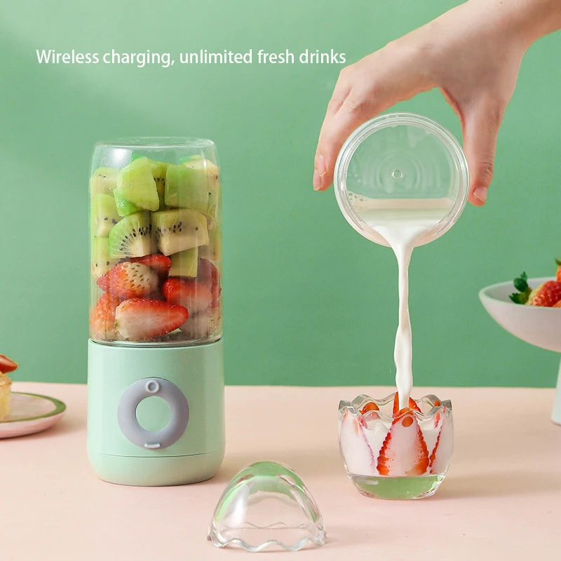 

Electric Mini Juicer USB Rechargeable Travel Office Portable Blender Machine Fast Food Processor Mixer Juice Maker Kitchen Tools