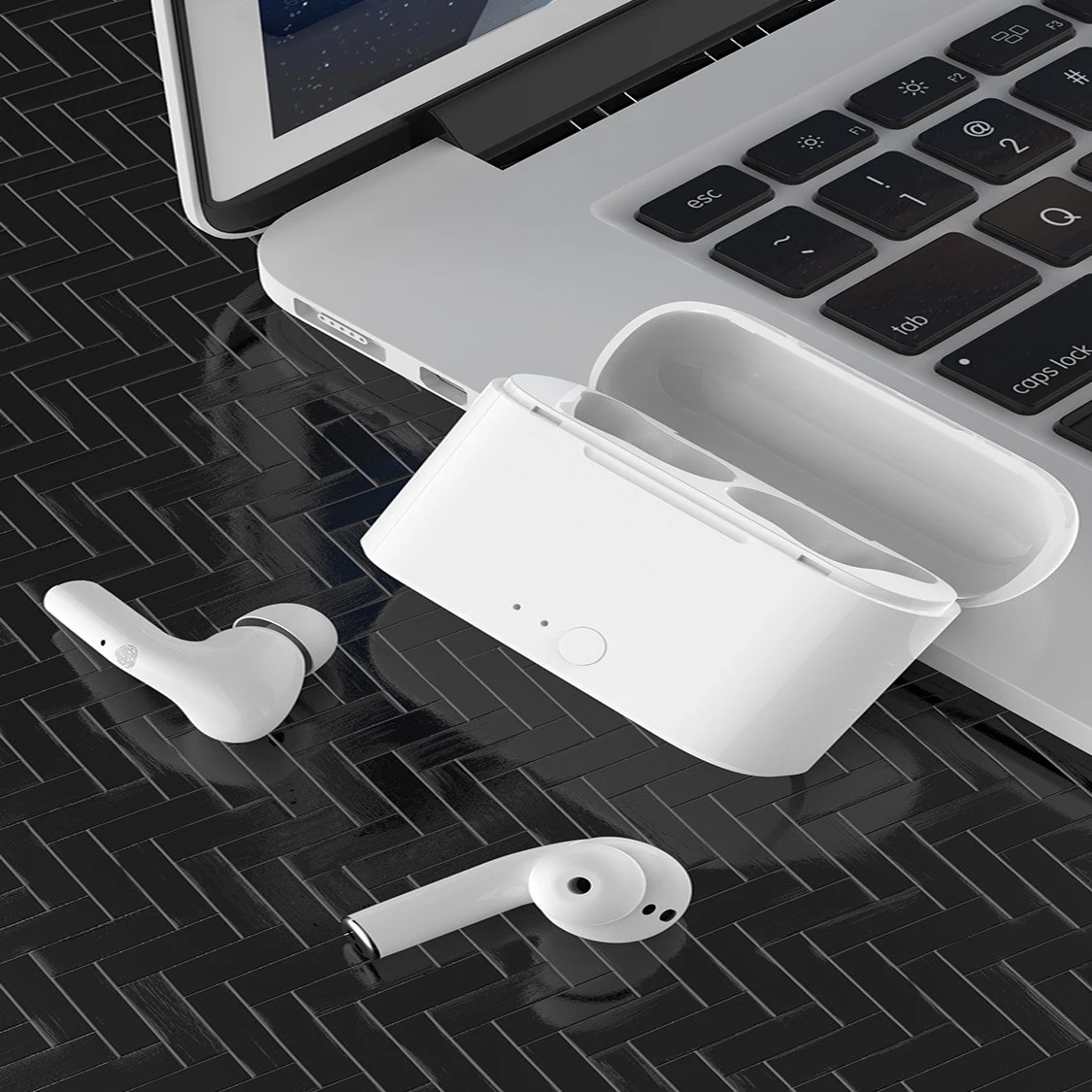 Беспроводные Bluetooth наушники PK i12 Tws i14 i11 Air 2 Pro 3 4 с зарядным устройством|Наушники и