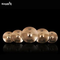 kingdo b8 sn8 series 5pcs 14161820 cymbals set for drums