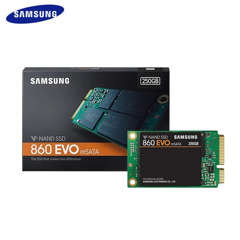 SAMSUNG SSD 860 EVO mSATA 250 ГБ 500 1 ТБ Внутренний твердотельный диск 2 5 дюйма Жесткий жесткий