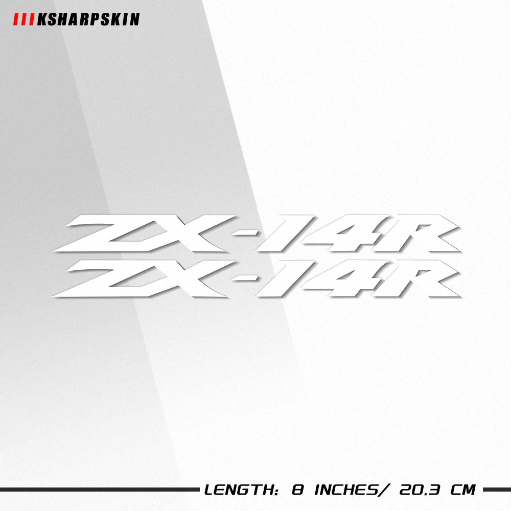 Наклейки для мотоцикла водостойкие с логотипом KAWASAKI ZX-14R ZX14R zx 14r - купить по