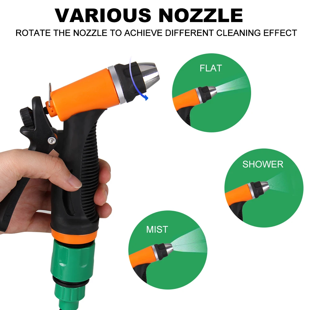Скидка 12V портативная машина стиральная машина пистолет насос высокого давления распылительная стиральная машина комплект для чистки автомобиле...
