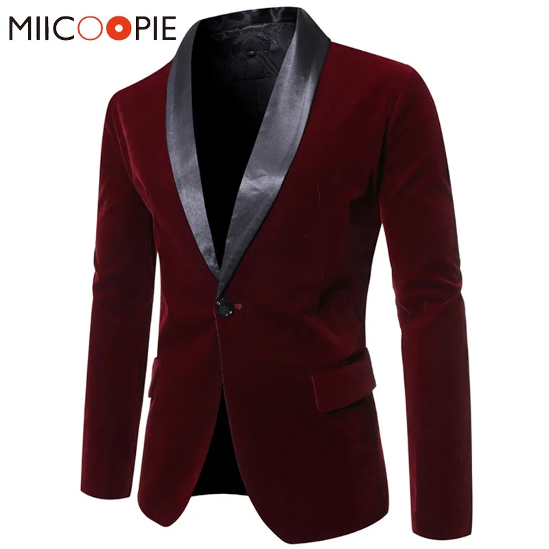 Блейзер мужской свадебный с отложным воротником модный пиджак разных цветов