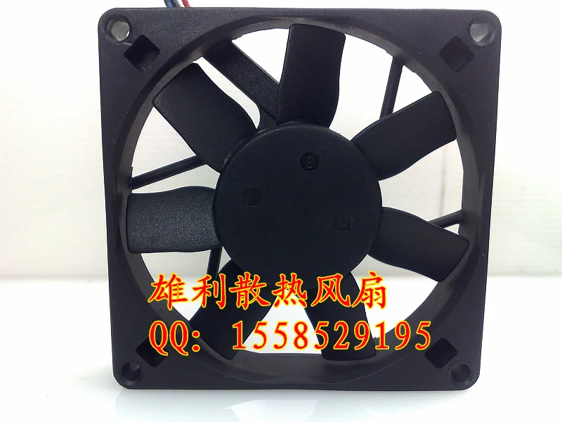 

NEW AD0812HB-D76 8015 8CM 12V 0.18A 3wire Motor protection cooling