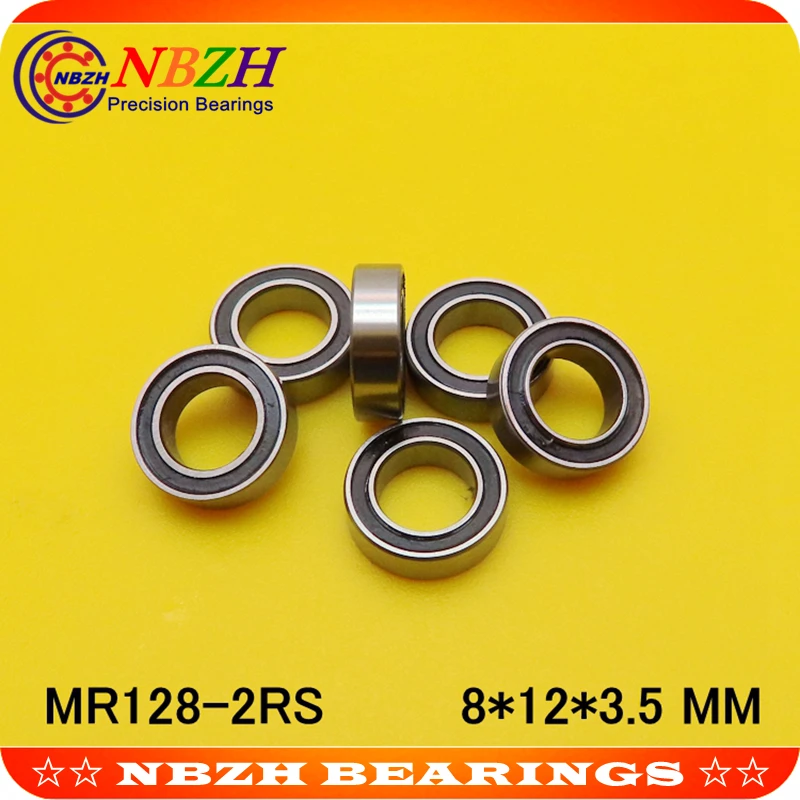 NBZH bearingNBZH продажа цена высокое качество ABEC-5 Z2V2 MR128-2RS 8*12*3 5 мм Миниатюрные