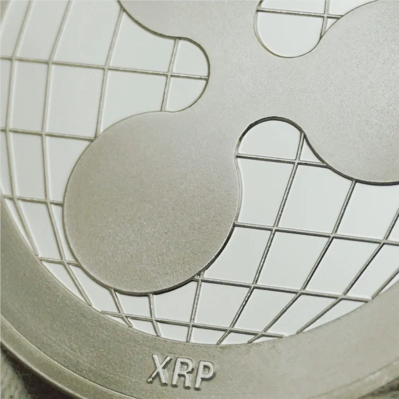 

Plated Ripple Coin XRP CRYPTO Commemorative Ripple XRP Collectors Coin Craft Souvenirs Gift
