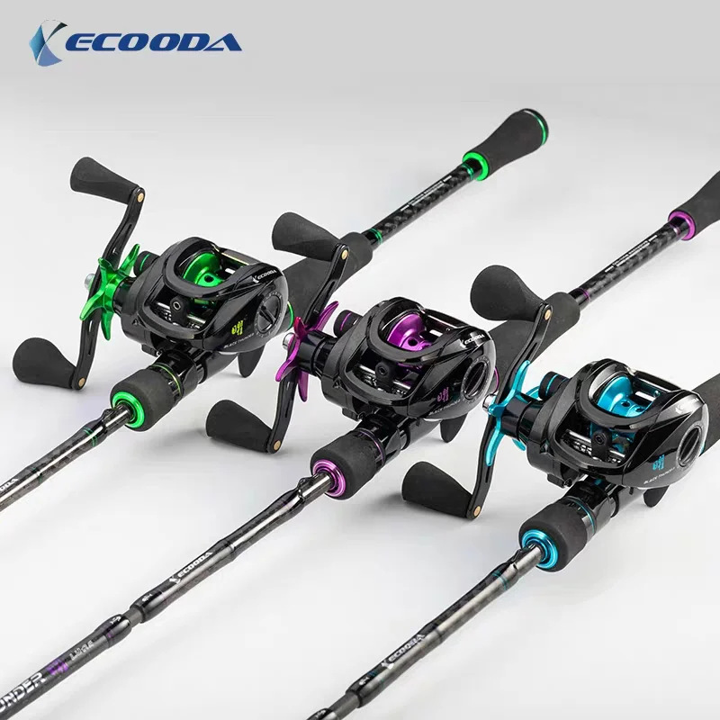 ECOODA новая приманка катушка для приманки морской рыбалки 7 + 1 Передаточное