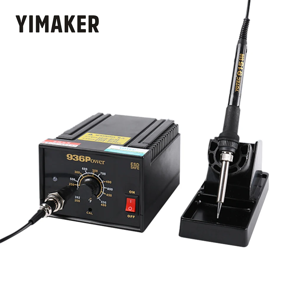 YIMAKE 936 электрическая паяльная станция 75 Вт 110 В 220 в Антистатическая Сварка при