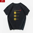 Мужская хлопковая футболка с забавным рисунком in чехол of fire, летняя уличная футболка, мужская одежда в стиле Харадзюку, 2021