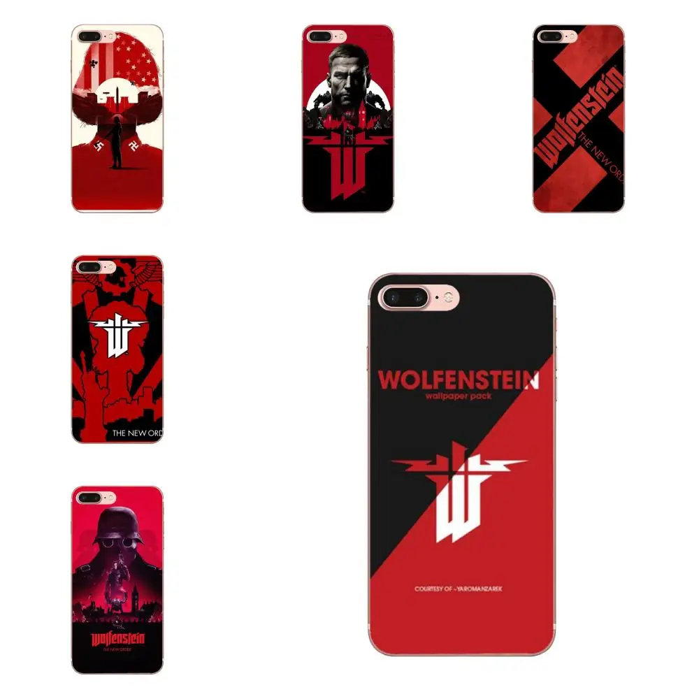 Игровой Wolfenstein 2 Новый чехол для samsung Galaxy Note 5 8 9 S3 S4 S5 S6 S7 S8 S9 S10 5G mini Edge Plus Lite