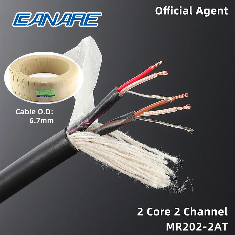 CANARE 25AWG аудио кабель MR202 2 Core 4 8 12 16 24 Way сигнальный db25 Стад декодер микшер XLR