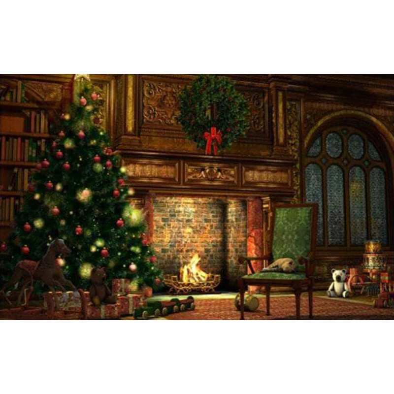 

5D DIY Diamond Painting Full Square / Round Diamond Rhinestone Diamond Embroidery Christmas Tree Cross Stitch Home Decoration