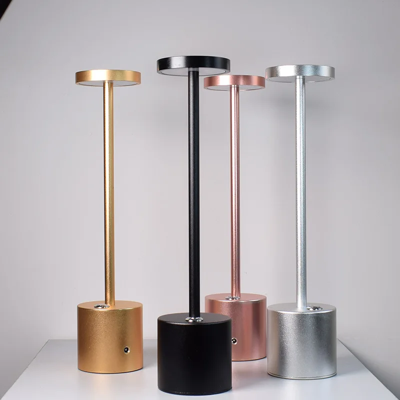 

Simple LED Table Lamp Aluminum Alloy I-shaped Table Lamp Table Lamp Bar Table Lamp Bedroom Lamp Table Lamp Bed Room Decoration