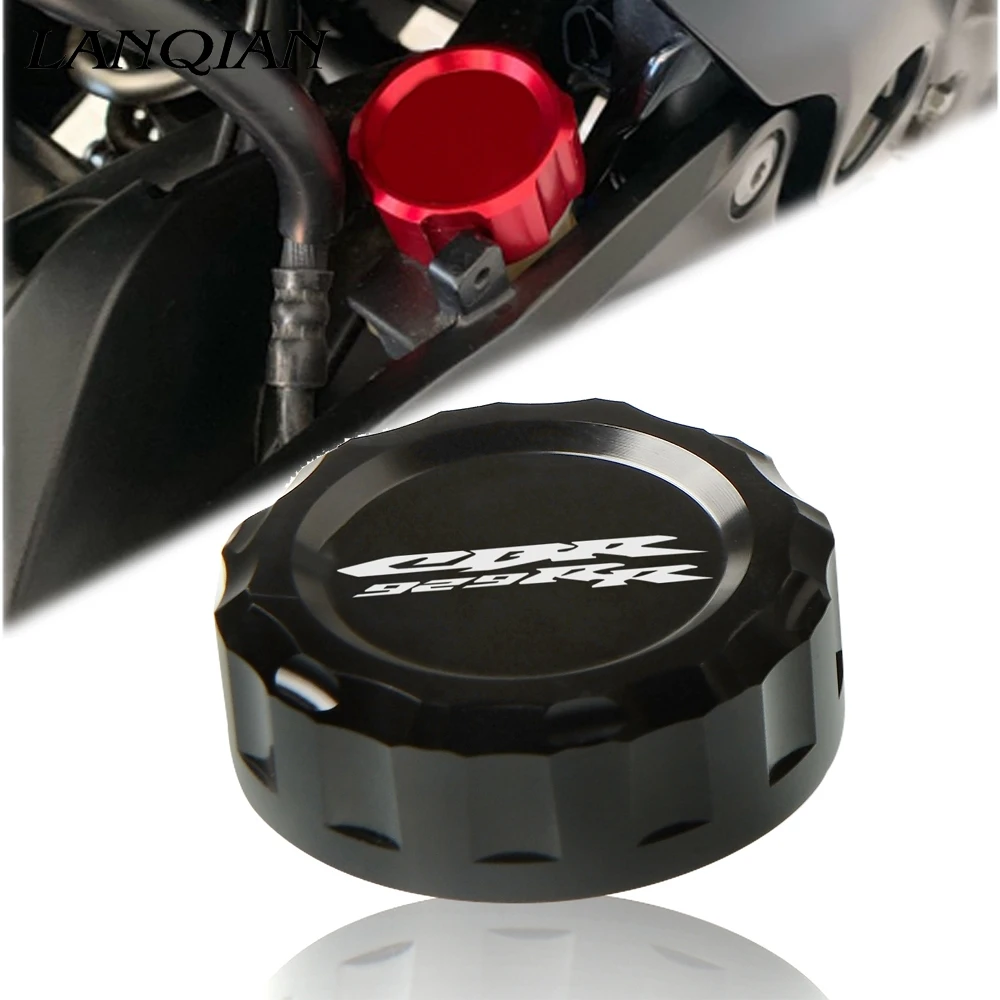

For HONDA CBR929RR CBR929 RR CBR 929RR 2000 2001 Motorcycle CNC Aluminum Rear Brake Fluid Reservoir Cover Cap
