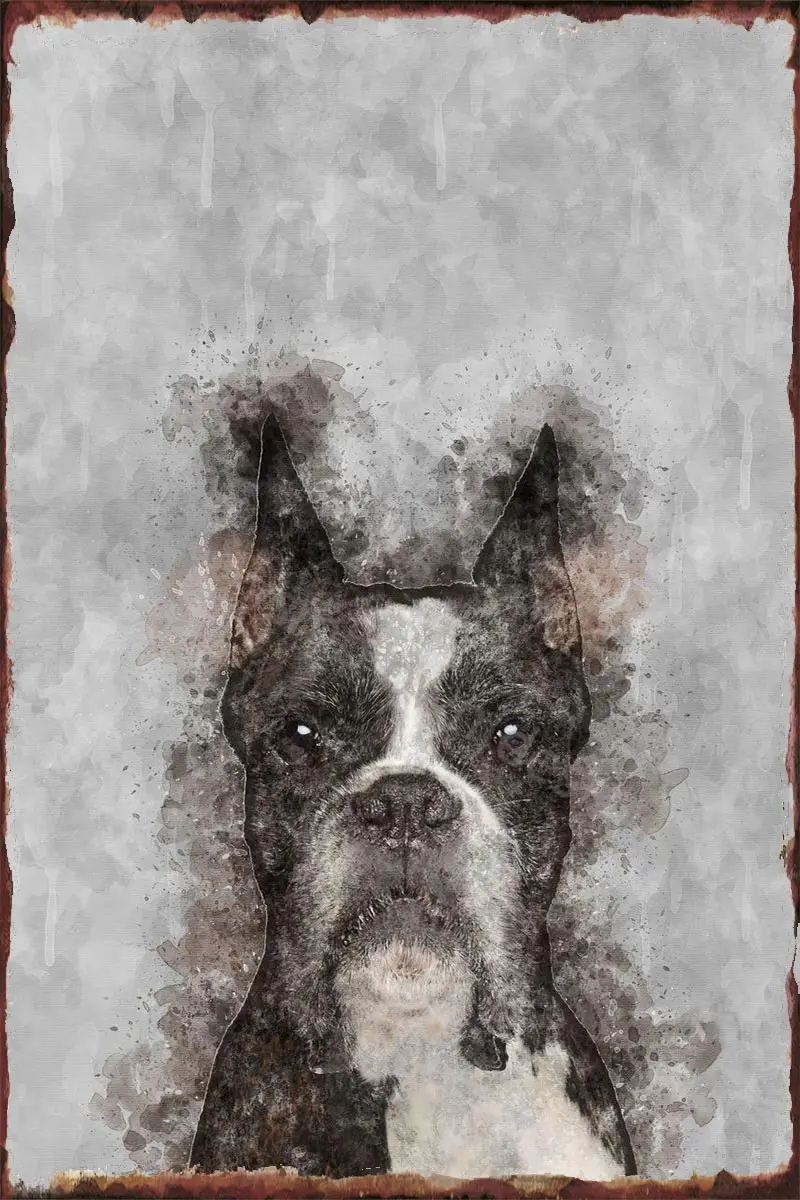 

Жестяные таблички в винтажном стиле, боксерские винтажные металлические вывески, декор для стен, декор для комнаты в ретро стиле, для дома, к...