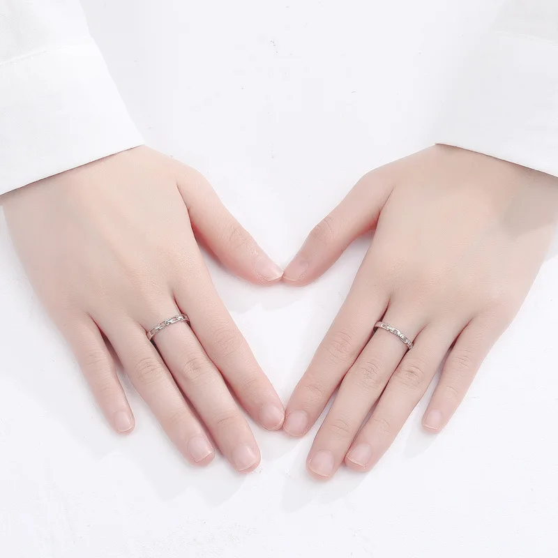 Женское кольцо из серебра S925 пробы с открытыми кольцами | Украшения и аксессуары