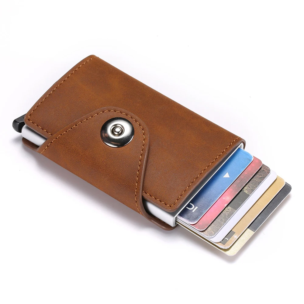 2020 Новый Анти Rfid защита для мужчин и женщин держатель кредитных карт Кожаный