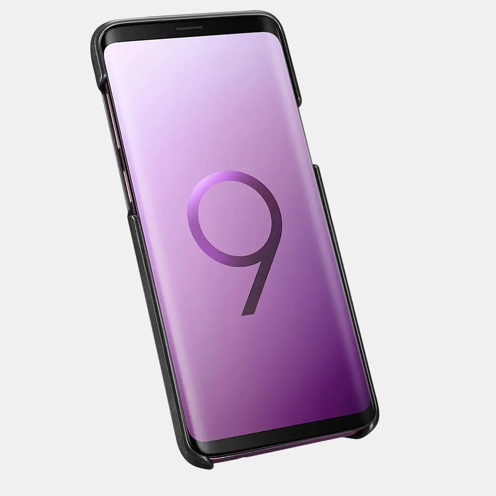 Icarer бренд для samsung S9 plus Чехол Съемный из натуральной кожи Чехлы-бумажники с застежкой, слот для карт, чехол-книжка и подставка