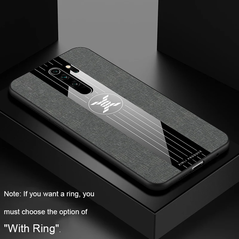 For Xiaomi Redmi Note 8 Pro Case Matte Cover For Xiomi Xiaomi Redmi Note 8 Note8 Shockproof Phone Case Magnetic Ring Holder