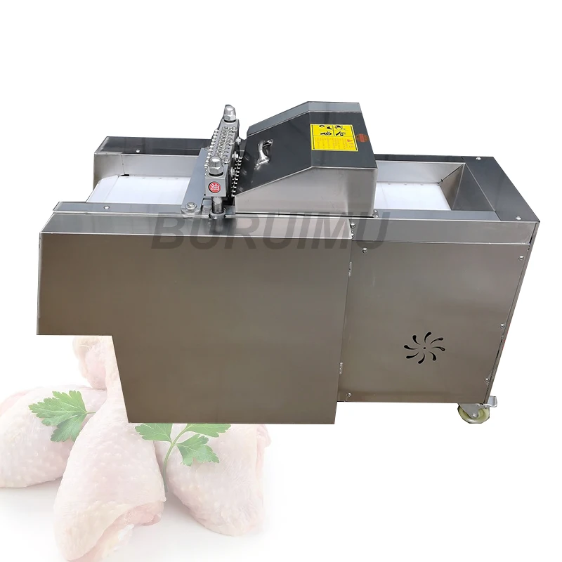 

Meat Cutter Chopping Chicken Nugget Machine For Canteen Hotel Meat Processing Cutting Machine