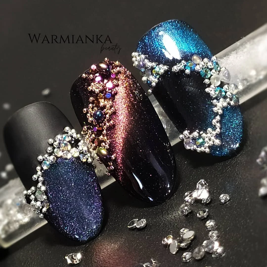 

1 Pc Magnetic Stick Board Multi-function Magnet Stick for Cat Eye UV Gel Polish Square Round Shape Manicuring Nail Art Tools