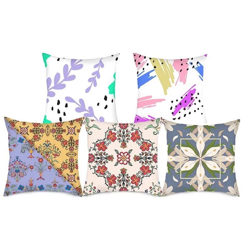 Мягкая декоративная наволочка Fuwatacchi для домашнего дивана с рисунком | Дом и сад